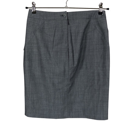 Unisex Tiger of Sweden - Fabric skirt, size 36 - Gray (2)