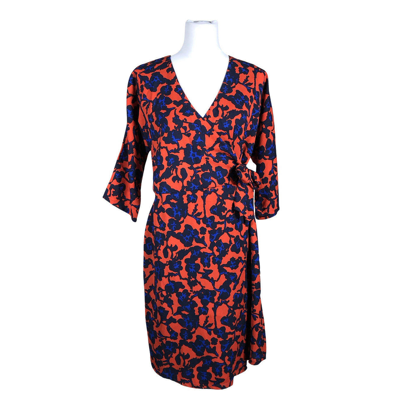 Unisex s.Oliver - Schiffon dress, size 40 - Red (1)