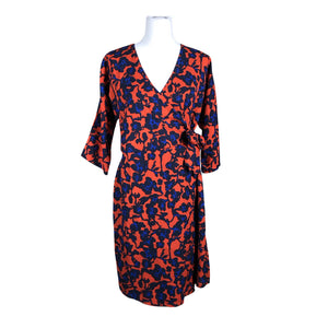 Unisex s.Oliver - Schiffon dress, size 40 - Red (1)