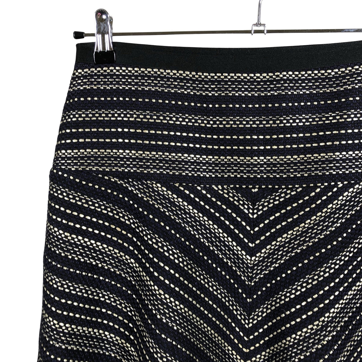 Unisex BCBG Maxazria - Fabric skirt, size 36 - Blue (2)