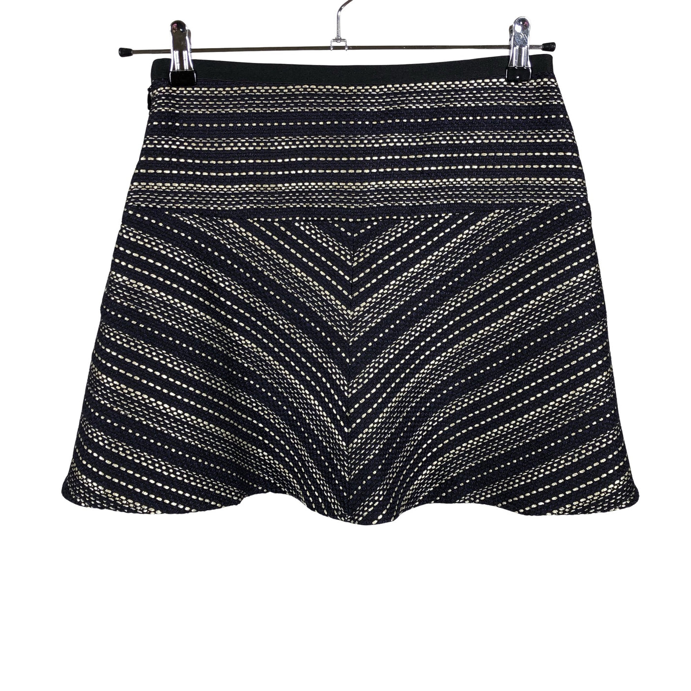 Unisex BCBG Maxazria - Fabric skirt, size 36 - Blue (3)