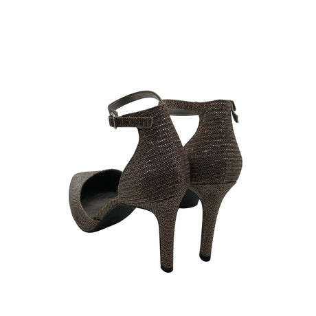 Unisex Catwalk - Evening high heels, size 40 - Gold (2)