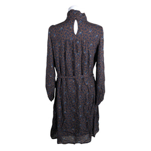 Unisex Lexington - Schiffon dress, size 38 - Brown (2)