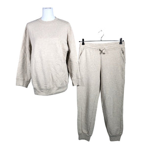 Unisex &Other Stories - Sweatshirt and pants set, size 36 - Beige (1)