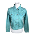 Unisex Cappuccini - Denim jacket, size 36 - Turquoise ()