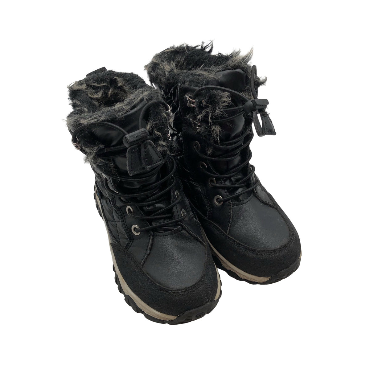 Unisex Leaf - Winter shoes, size 30 - Black (2)