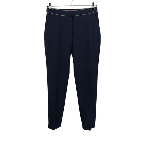 Unisex Hugo Boss - Straight leg trousers, size 40 - Blue ()
