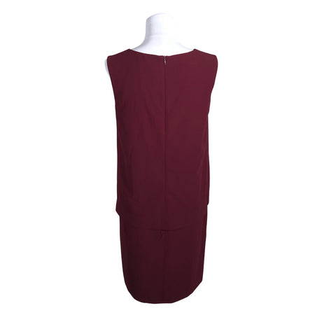 Unisex Betty Barclay - Schiffon dress, size 38 - Wine red (2)