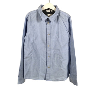 Unisex Name It - Collared shirt, size 134 - 140 - Light blue (1)