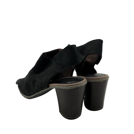 Unisex Tamaris - Open toe high heel shoes, size 39 - Black (2)