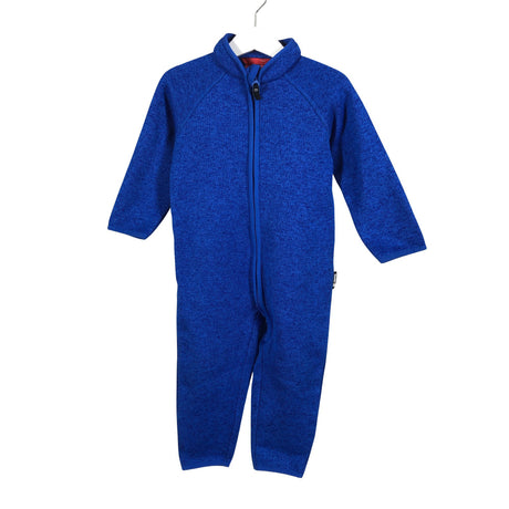 Unisex Reima - Fleece overall, size 80 - 86 - Blue ()