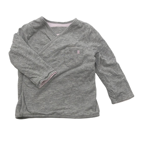 Unisex Esprit - Wrap bodysuit, size 62 - 68 - Gray ()