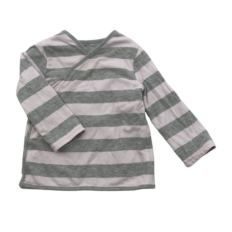 Unisex Esprit - Wrap bodysuit, size 62 - 68 - Gray (2)