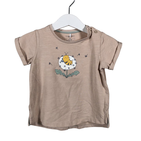 Unisex Polarn O. Pyret - T-shirt, size 74 - 80 - Beige ()