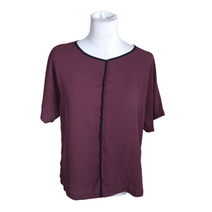 Unisex Marks&Spencer - Short-sleeved blouse, size 40 - Violet (1)