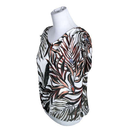 Unisex s.Oliver - Short-sleeved blouse, size 38 - Green (2)