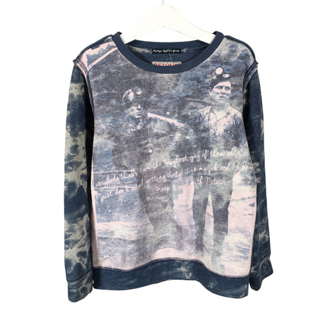 Unisex Retour - Sweatshirt, size 122 - 128 - Blue ()