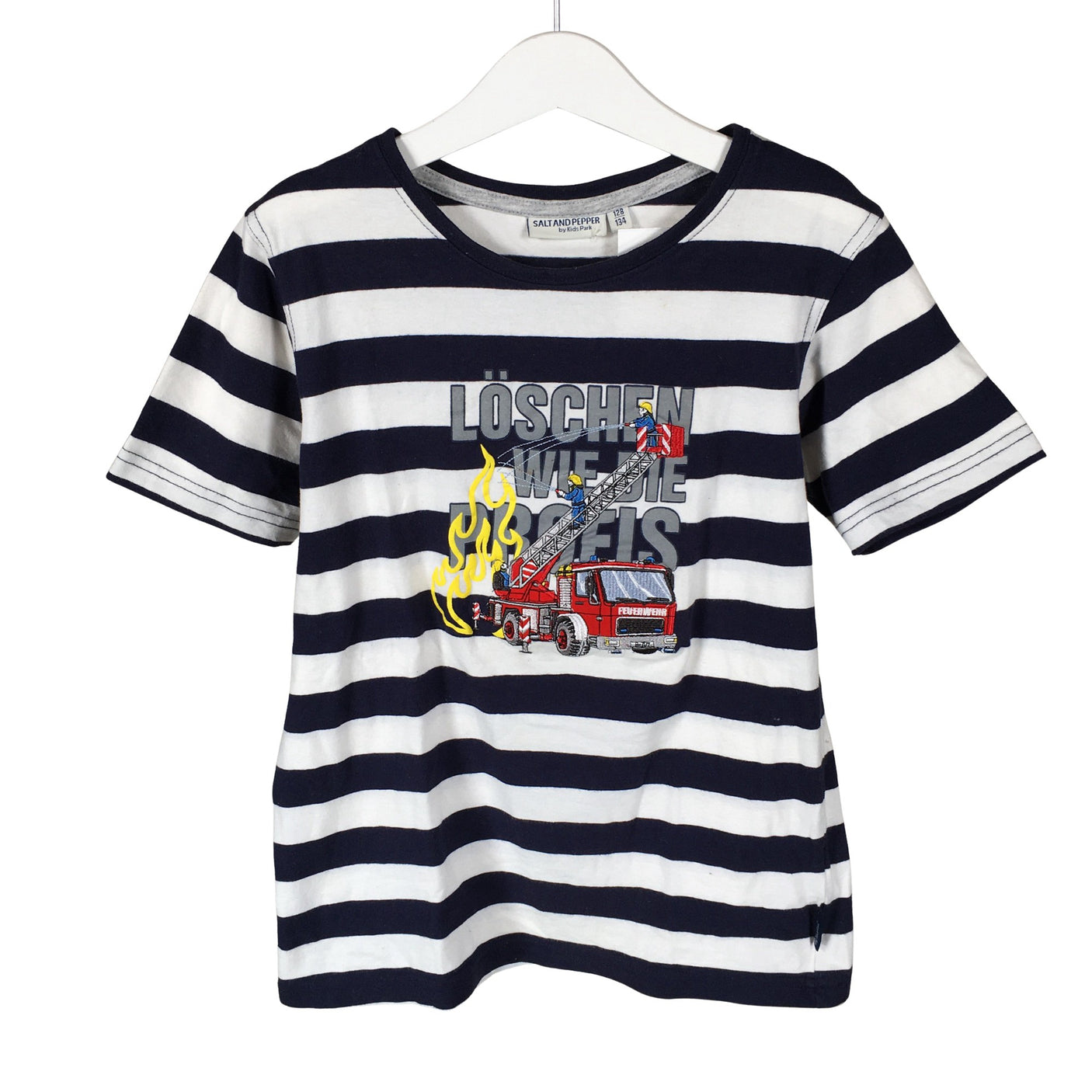 Unisex Salt and Pepper - T-shirt, size 128 - 134 - Blue (1)