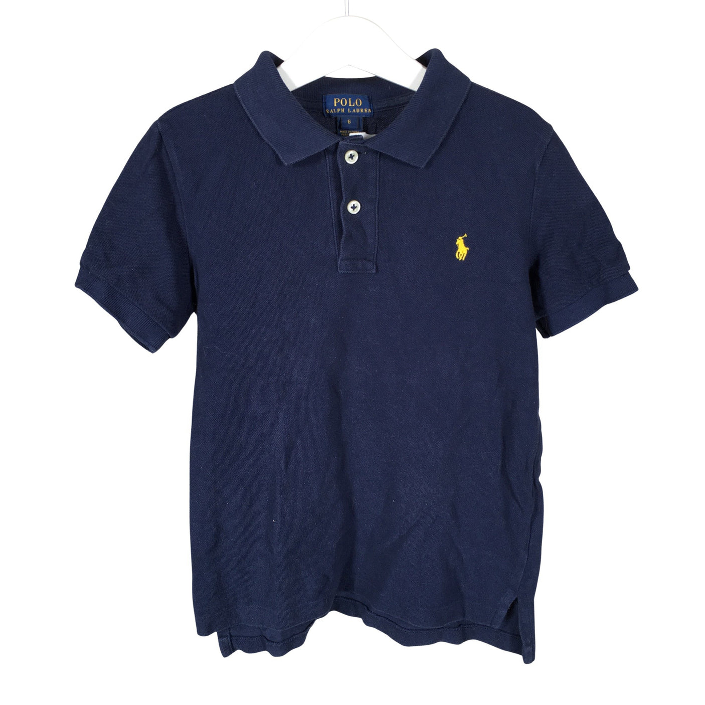 Unisex Polo Ralph Lauren - Polo shirt, size 110 - 116 - Blue (1)