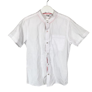 Unisex i Do - Collared shirt, size 122 - 128 - White (1)