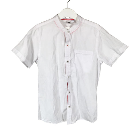 Unisex i Do - Collared shirt, size 122 - 128 - White ()