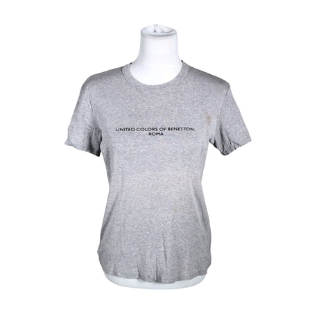 Unisex Benetton - T-shirt, size 38 - Gray ()