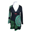 Unisex Desigual - Tricot dress, size 42 - Blue ()
