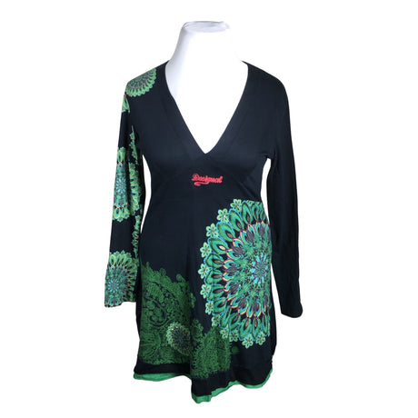 Unisex Desigual - Tricot dress, size 42 - Blue ()