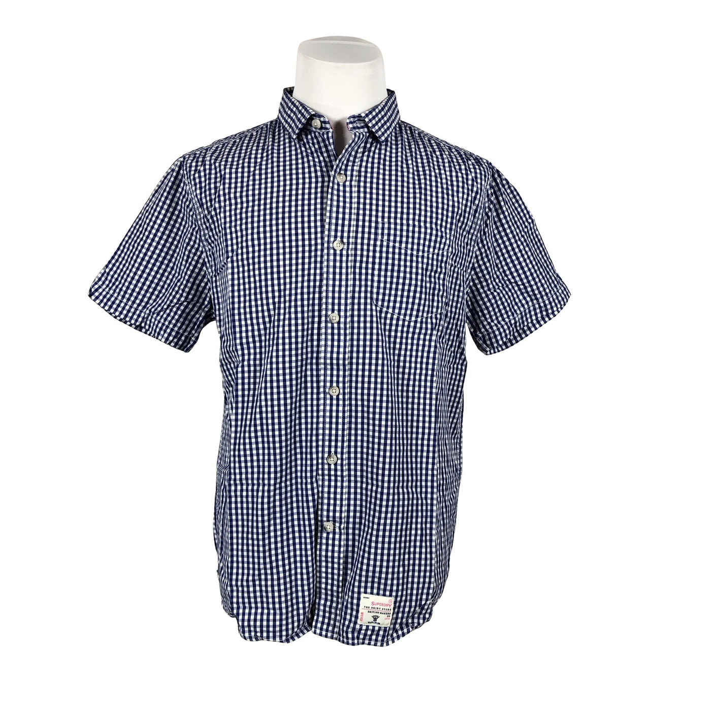Unisex Superdry - Collared shirt, size XL - Blue (1)