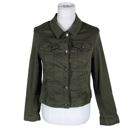 Unisex Your Face - Denim jacket, size 38 - Green ()