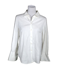 Unisex Ril's - Collared shirt, size 38 - White (1)