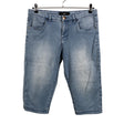 Unisex Zizzi - Denim shorts, size 44 - Blue ()