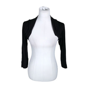 Unisex SisterS point - Tricot bolero, size 38 - Black (1)