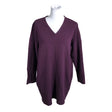 Unisex NOSH - Tricot tunic, size 40 - Wine red ()