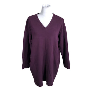Unisex NOSH - Tricot tunic, size 40 - Wine red (1)