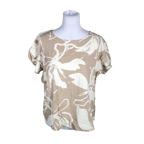 Unisex NOSH - Short-sleeved blouse, size 40 - Beige ()