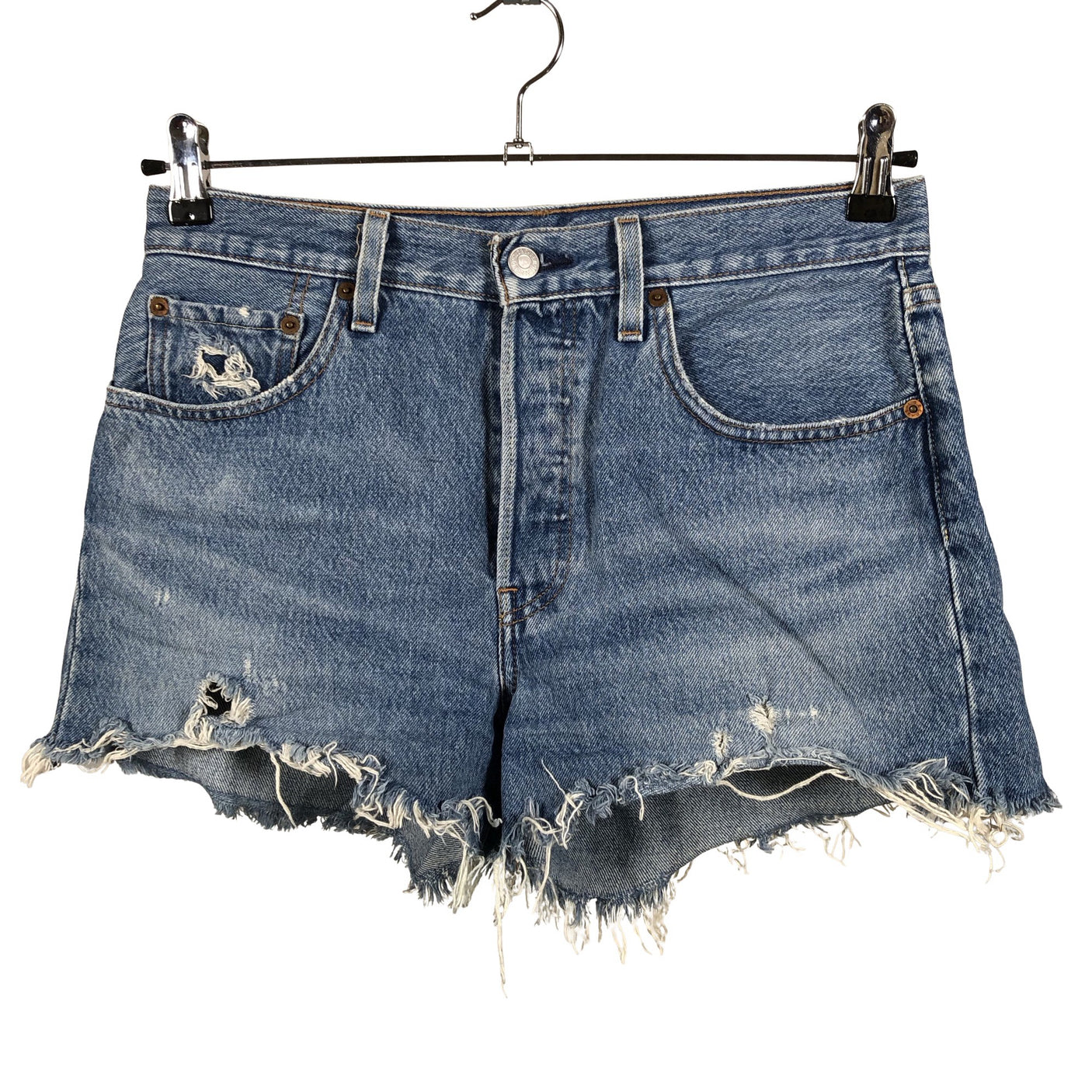 Unisex Levi's - Denim shorts, size W27 - Blue (1)