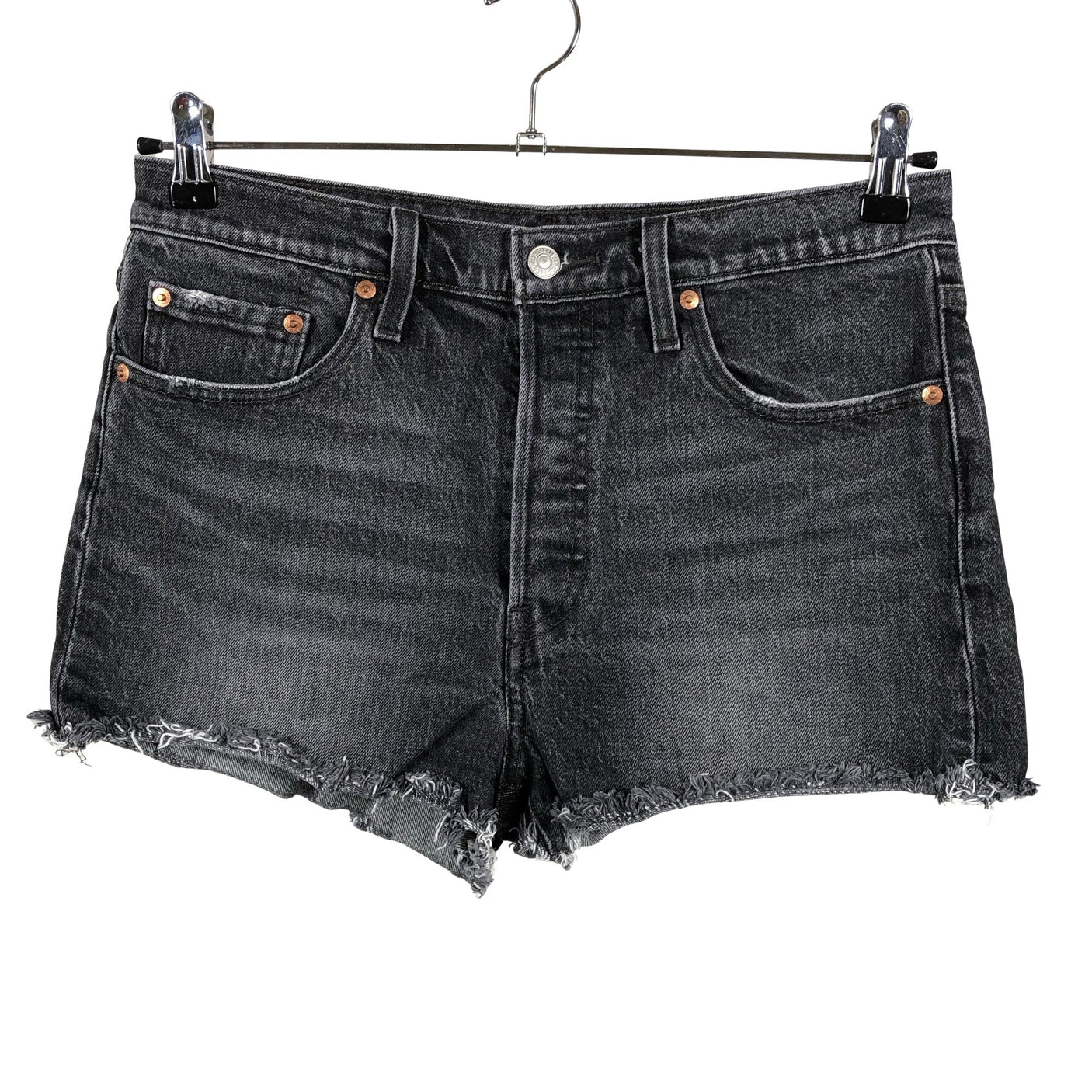 Unisex Levi's - Denim shorts, size 38 - Gray (1)