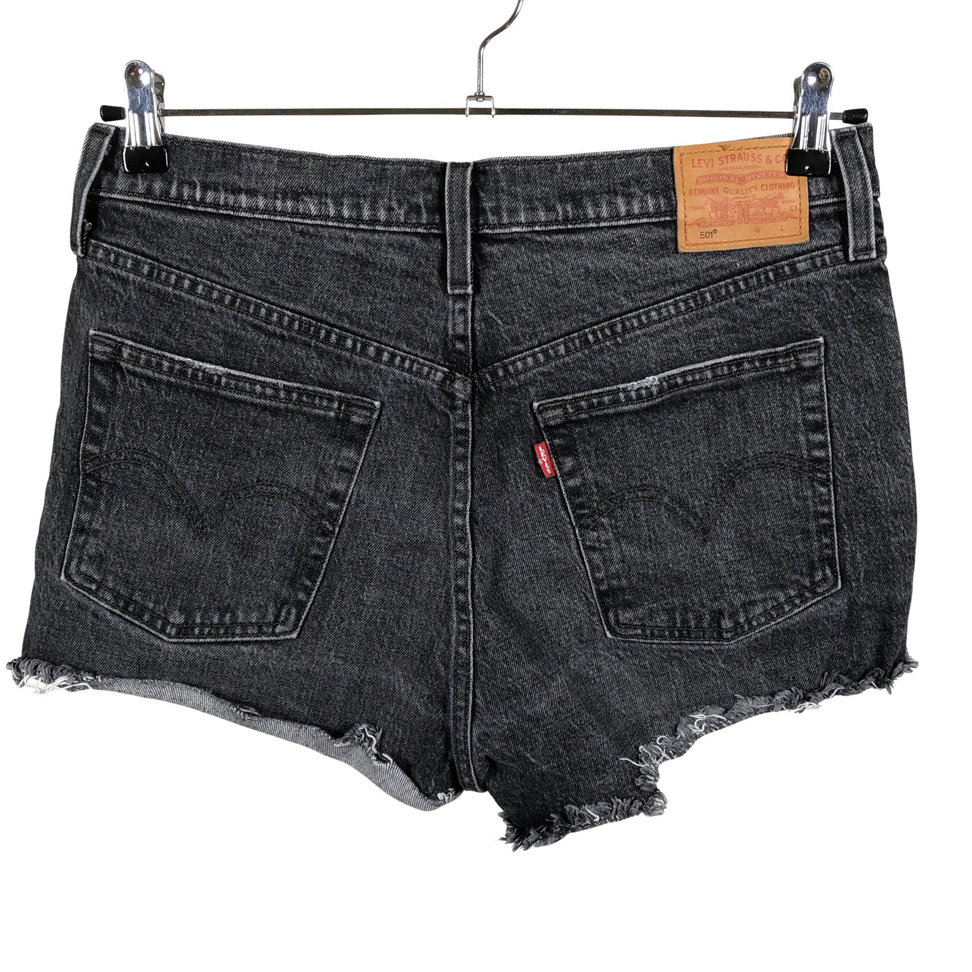 Unisex Levi's - Denim shorts, size 38 - Gray (2)