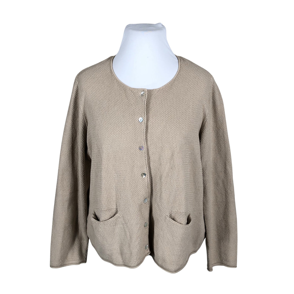 Unisex Gudrun Sjöden - Cardigan, size 48 - Beige (1)