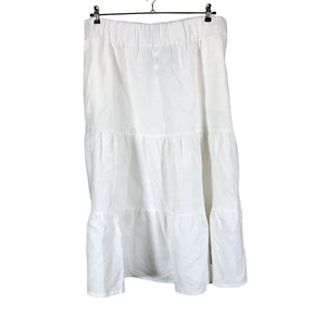 Unisex Ommellinen - Fabric skirt, size 48 - White (1)