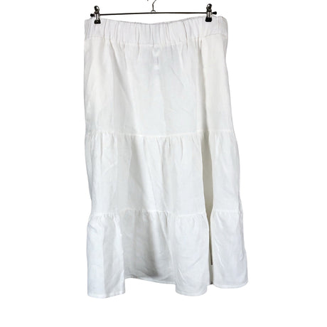 Unisex Ommellinen - Fabric skirt, size 46 - White ()