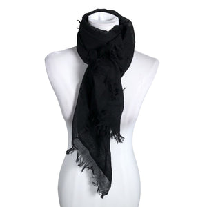 Unisex A+more - Scarf, size Ei kokoa - Black (1)