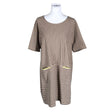 Unisex Gudrun Sjöden - Tricot dress, size 38 - Brown ()