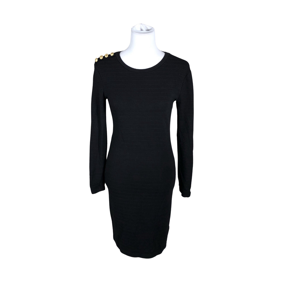 Unisex ST - Tricot dress, size 36 - Black (1)