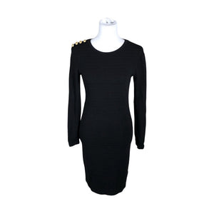 Unisex ST - Tricot dress, size 36 - Black (1)