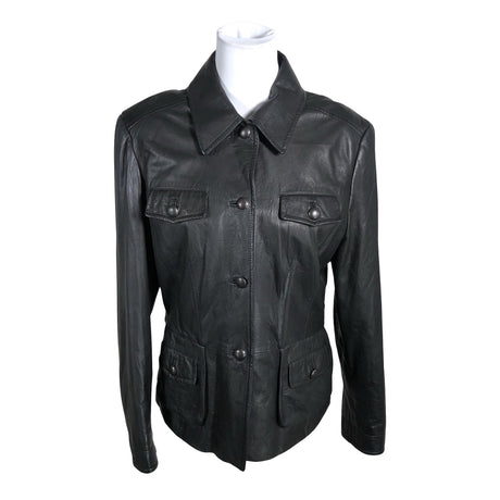Unisex Ril's - Leather jacket, size 40 - Black ()