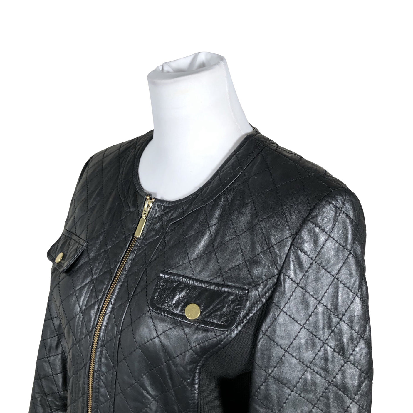 Unisex Andiata - Leather jacket, size 42 - Black (3)