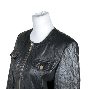 Unisex Andiata - Leather jacket, size 42 - Black (3)