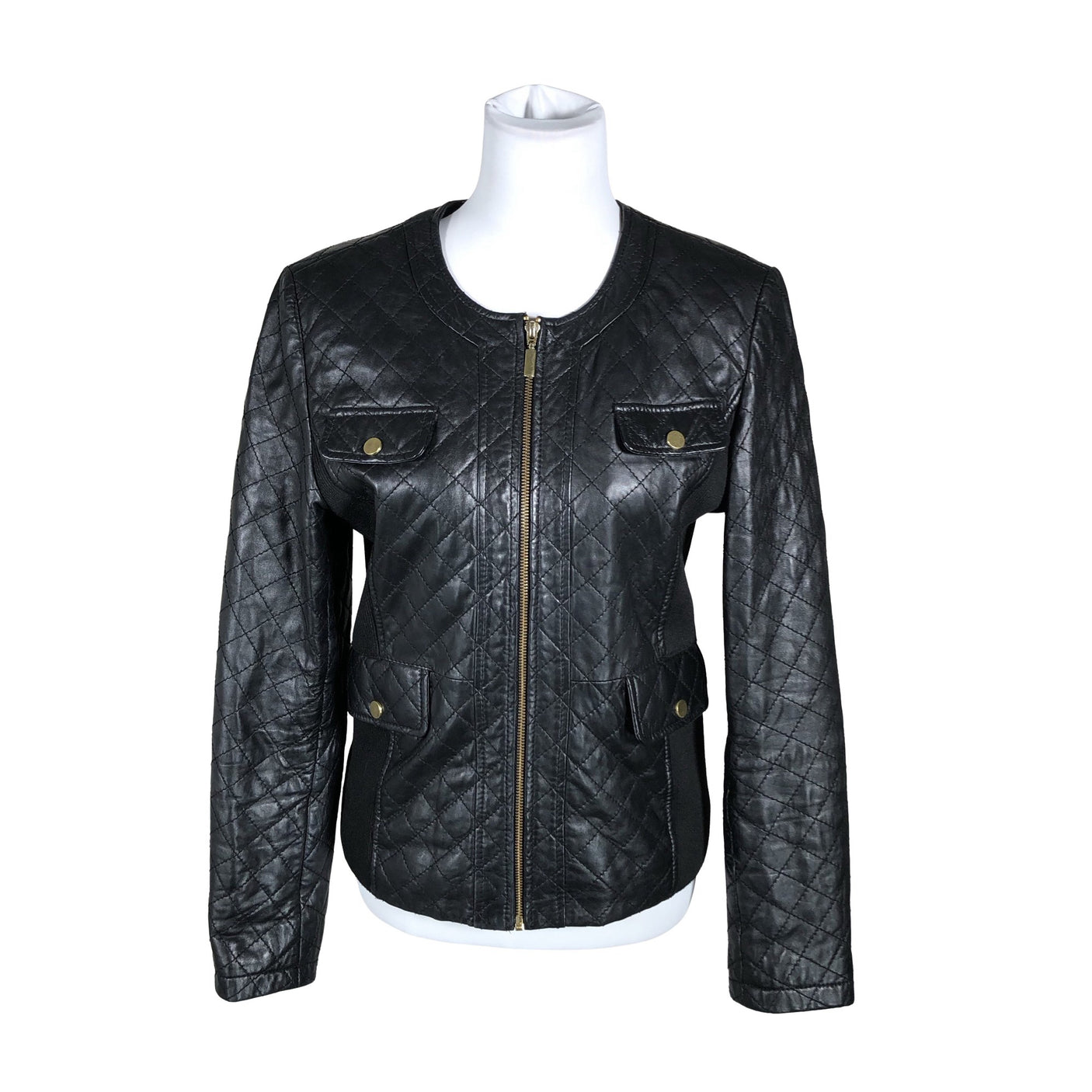 Unisex Andiata - Leather jacket, size 42 - Black (1)